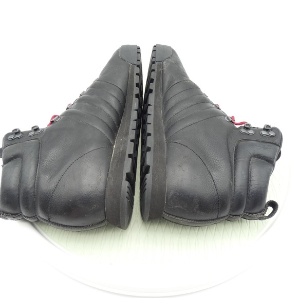 Adidas Jake Blauvelt G56462 Mens US 11 Ankle Boots Black Pink Leather Round Toe - Picture 6 of 10